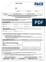 Immunization Requirement Form - Update