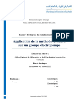 Rapport de Stage ONEEP Sous Le Theme de Application de La Méthode AMDEC Sur Un Group Électropompe