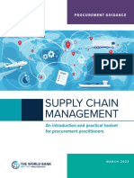 World Bank Supply Chain Management Guidance