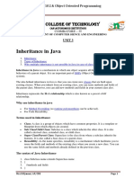 Unit-III Session 19 Inheritance