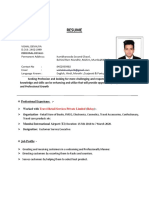 Vishal Prajapati CV