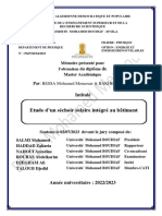 Etude D'un Séchoir Solaire Intégré Au Bâtiment