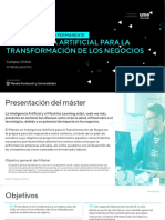 Master en Inteligencia Artificial