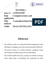 Centralized Blood Bank Efficient Analyis (FINAL REVIEW)