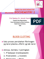 Blood Biochemistry 2 (2021)