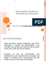 Aula 2 - Alimentação Saudável e Pirâmide Dos Alimentos