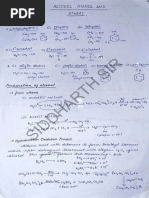 Alcohols, Phenols and Ethers