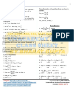 Logarithms Basic Practice Assignment 1686897286958