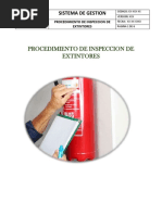 Procedimiento de Inspeccion de Extintores