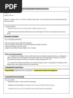 Strand C Ilp Lesson Plan