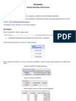 OCS Install Date Excel en