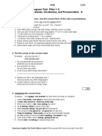 AEF3e L2 Progresstest 1 6a