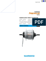 Shimano Nexus Inter 8 Service Manual SG-8C20