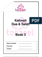 Kalimah Dua & Salah: Name of Student . Start Date . Teacher