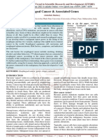 Esophageal Cancer and Associated Genes