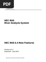 HEC-RAS 6.4 New Features