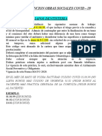 Modalidad Atencion Obras Sociales Covid - 19 Iapos Dentisteria