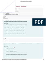 Examen Diagnóstico - Revisión Del Intento