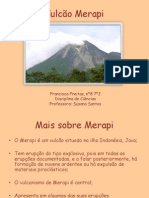 Vulcão Merapi Powerpoint