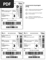 SP-SJK-0952-SAO03: Comprovante de Postagem Jadlog