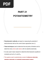 Analytical Chemistry-21 (Potantiometry) 2