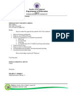 Letter of Transmittal To COA