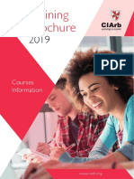 CIArb Training and Education Brochure 2019