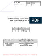 Occupational Therapy Clinical Practice Guideline - Home Oxygen Therapy For Adult Patients - 3