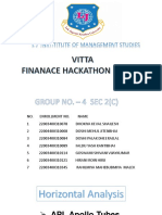 I Am Sharing 'Vitta Hackathon 2023 PPT' With You