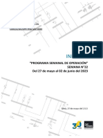 Spr-Ipso-022-2023 Programa Semanal de Operacion