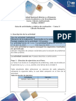 Guia de Actividades y Rúbrica de Evaluación - Unidad 3 - Tarea 3 - Cálculo Vectorial