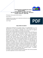 Salvamento de AutoRecuperação de Relatorio Eliza