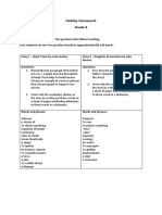 Holiday Homework - IGCSE Y1