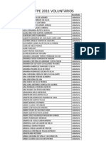 Resultado Pibic Ufpe 2011 Voluntarios