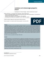 Tranexamico en Hemorragia Postparto