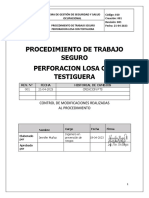 Pts Perforacion Losa Con Testiguera