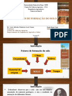 Aula - Fatores de Fprmação Do Solo