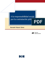 A La Responsabilidad Social Por La Contratación Pública