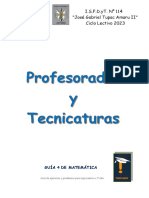 2023 - GUIA 4 - Expresiones Algebraicas - Factorizacion