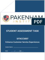 SITXCCS007 Student Assessment Tasks 24-06-20