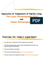 Separation of Components of Paprika Using