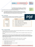 Data Types and Variables 4