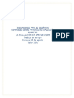 Indicaciones para Compendio de Rubricas