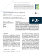 2013 (Mat Sci in Semi Proc) FTIR Optical Electrical and Sensing Properties of In2O3 Nnoparticles