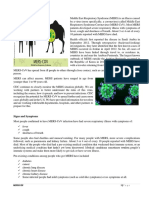 Middle East Respiratory Syndrome