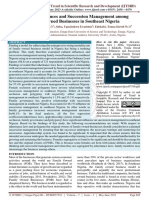 Cultural Influences and Succession Management Among Family Owned Businesses in Southeast Nigeria