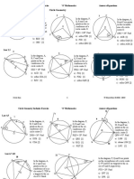 Circle Geometry 2018-2019