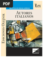 Catalogo de Autores Italianos 2022