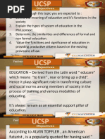 Ucsp Education