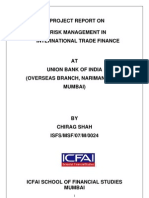 Risk Management in International Trade Finance